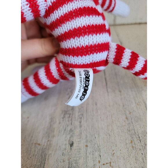 Sock monkey red striped reindeer Xmas home decor - Picture 5 of 6
